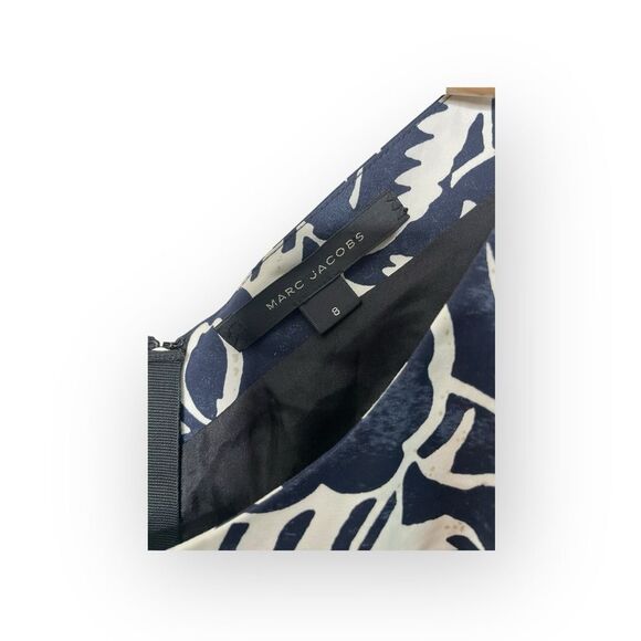 Marc Jacobs Palm Print Cotton Dress Size 8 - Picture 3 of 7